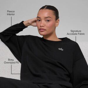 ALO Accolade Sweatshirt Black Size S